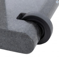 KNIRPS - 40 kg pojízdný žulový podstavec pro zahradní slunečník