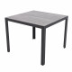 BERGAMO - hliníkový zahradní stůl 90x90x74 cm - Rozbalené zboží(N408)