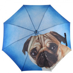 Modern Art Magic Lazy Dog - dámský plně automatický deštník
