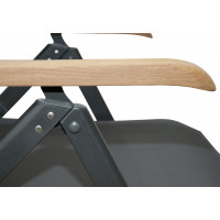 CONCEPT TEAK 4+1 - zahradní sedací souprava (hliník/teakové dřevo)