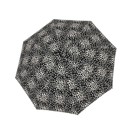 Derby Hit Long AC Loop Black & White - dámský holový vystřelovací deštník