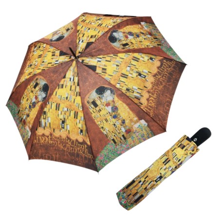 Doppler Magic Mini Klimt "Der Kuss" - dámský plně automatický deštník