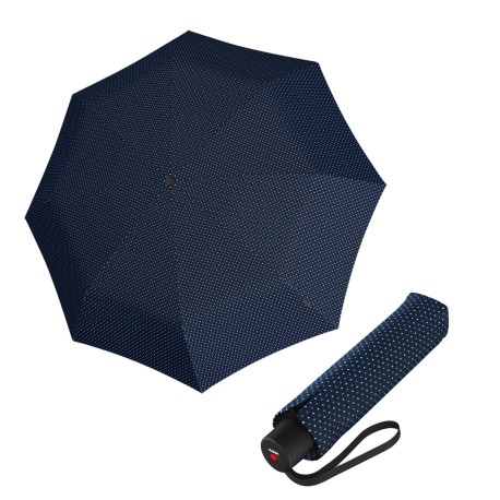 Knirps KNIRPS A.050 MEDIUM Joy navy - elegantní dámský skládací deštník