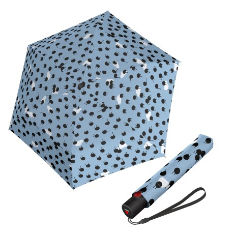Knirps Knirps U.200  Duomatic rainyday ice   - elegantní dámský plně automatický deštník