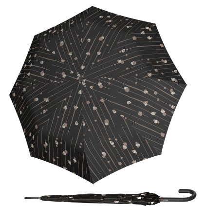 Knirps Knirps T .760 Stick Automatic pencil black  - elegantní holový vystřelovací deštník