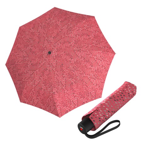 Knirps Knirps A.050 medium manual swarm coral  - elegantní skládací deštník