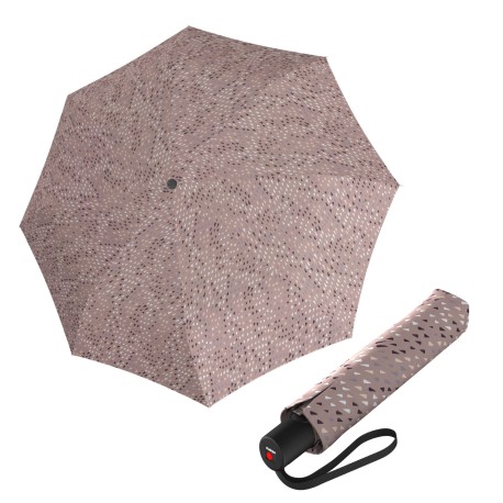 Knirps Knirps A 200 Medium Duomatic swarm sand - elegantní  plnoautomatický deštík