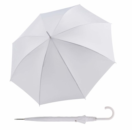 Doppler Svatební deštník Long Wedding - dámský vystřelovací holový deštník