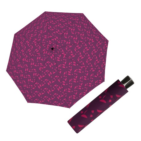 Doppler Fiber Mini Joy lilac - dámský skládací deštník