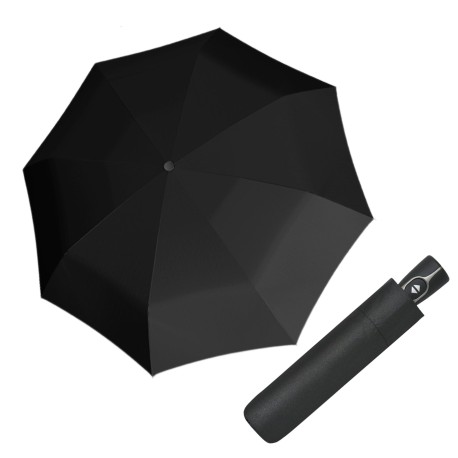 Doppler Magic Fiber - pánský plně automatický deštník, černá