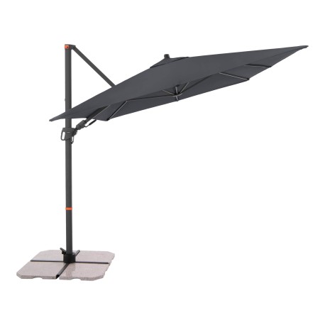 Doppler myZone 320 x 240 cm - výkyvný zahradní slunečník s boční tyčí : Desén látky - 840 (obrázek 3)