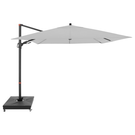 Doppler myZone 280 x 280 cm - výkyvný zahradní slunečník s boční tyčí : Desén látky - 827