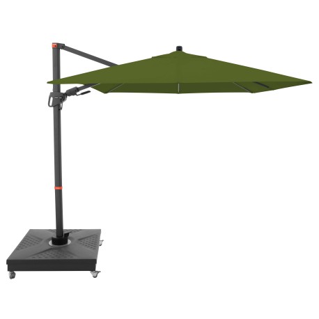 Doppler myZone 210 x 210 cm - výkyvný zahradní slunečník s boční tyčí : Desén látky - 832