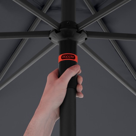 Doppler myZone Push Up 300 cm - naklápěcí slunečník : Desén látky - 840 (obrázek 5)