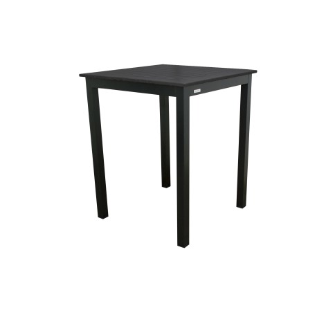 Doppler EXPERT antracit - zahradní gastro barový hliníkový stůl 90 x 90 x 110 cm