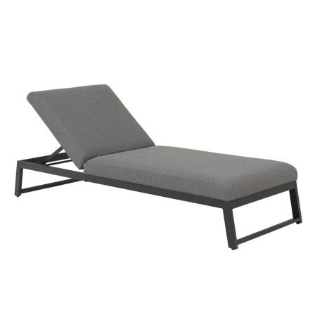 Doppler Melia LIKA-TEX® šedé - luxusní zahradní lehátko