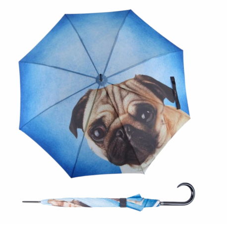 Doppler Modern Art LAZY DOG - holový vystřelovací deštník