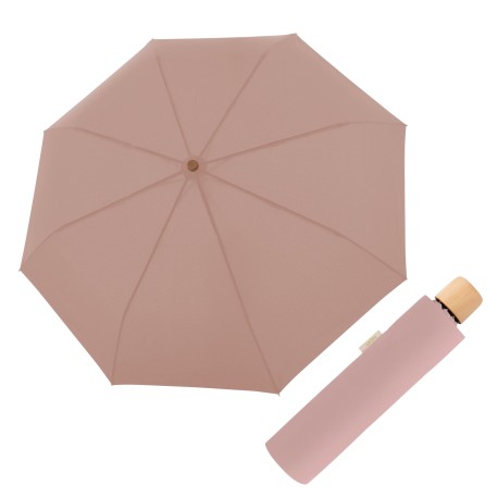 Doppler Nature Mini uni gentle rose FSC® - EKO deštník