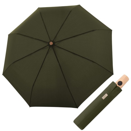Doppler NATURE MAGIC Deep Olive FSC® - EKO deštník