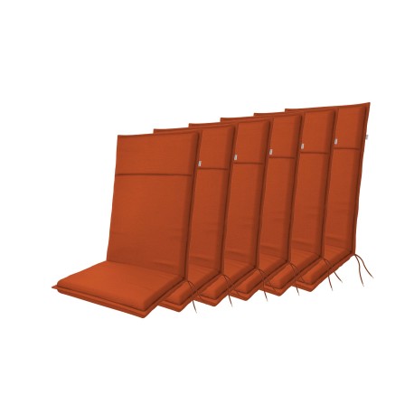 Doppler LIFE 5353 vysoký - set 6 ks - polstry na křesla a židle