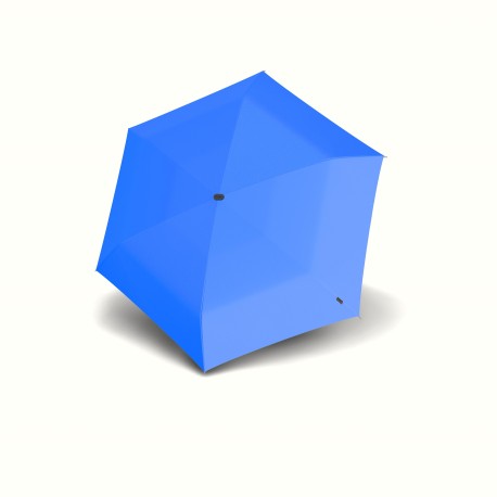 Knirps KNIRPS X4U ultra light slim neon blue - lehký skládací deštník