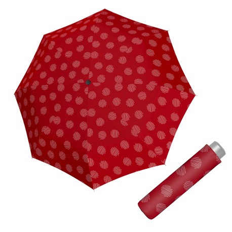 Doppler Mini Light Soul red - dámský skládací deštník