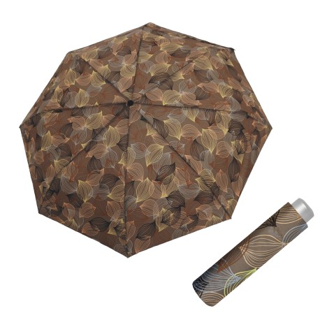 Doppler Mini Light Leaves - dámský skládací deštník