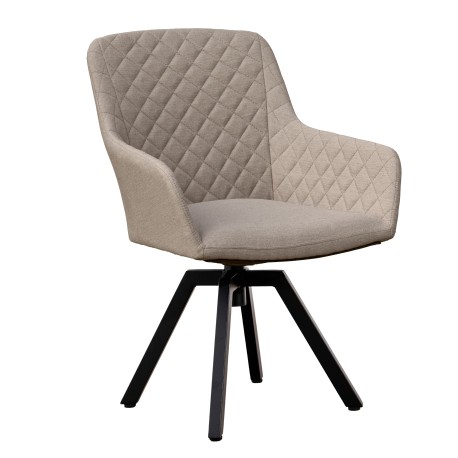 Doppler PARIS LIKA-TEX® mocca - luxusní otočné zahradní křeslo