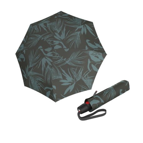 Knirps KNIRPS T.200 Medium Duomatic Botany oliv - elegantní plně automatický deštník