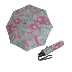 KNIRPS T.200 Medium Duomatic Newbatik Mint - elegantní plně automatický deštník