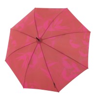 KNIRPS T.760 Garden Scarlet - elegantní holový vystřelovací deštník