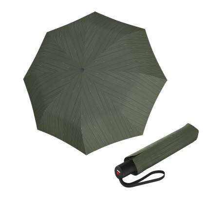 Knirps KNIRPS A.200 MEDIUM DUOMATIC Fountain Oliv - elegantní dámský plnoautomatický deštník