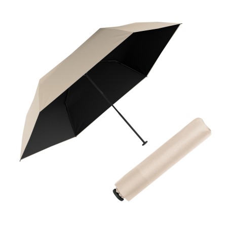 Doppler Zero Ultra Sun Macadamia Beige/Black - skládací deštník