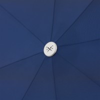 Bellino Nickel matt Oxford - plně automatický luxusní deštník