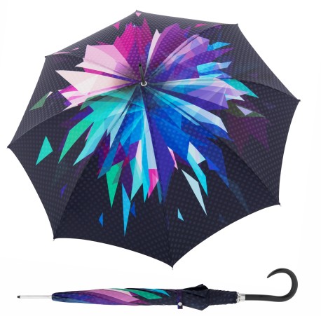 Doppler Elegance Boheme Starlight  - dámský luxusní deštník s abstraktním potiskem