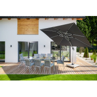 ACTIVE 350 x 260 cm – výkyvný zahradní slunečník s boční tyčí