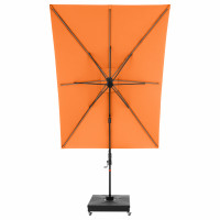 myZone 220 x 300 cm LED - výkyvný zahradní slunečník s boční tyčí