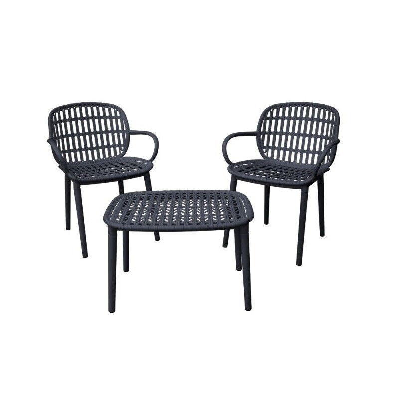 Polikoro - balkonová sedací souprava plastová