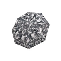 Hit Mini Youth Black & White - dámský skládací deštník