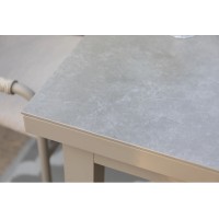 VELIA - zahradní rozkládací stůl 167/217 x 90 x 76 cm