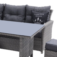 HAVANNA COMBI - zahradní rohová ratanová sedací souprava