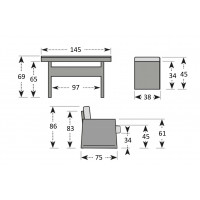 HAVANNA COMBI - zahradní rohová ratanová sedací souprava