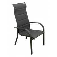 BERGAMO MIAMI šedé - hliníková sedací souprava 4+1