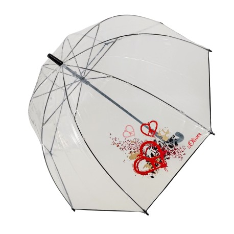 Derby s.Oliver Peace Art Transparent - dámský holový deštník
