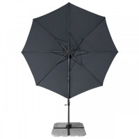 RAVENNA 330 cm – velký zahradní výkyvný slunečník s boční tyčí