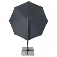 RAVENNA 330 cm – velký zahradní výkyvný slunečník s boční tyčí