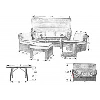RELAX SMART SET - zahradní souprava