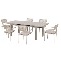 VELIA set - 7-dílná jídelní souprava