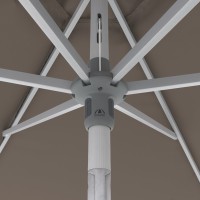 ACTIVE 280 cm - automatický naklápěcí slunečník s klikou