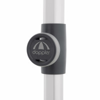 EXPERT 220 x 140 cm - naklápěcí zahradní slunečník s klikou